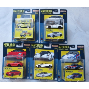 Matchbox 1:64 Zestaw MB Collectors - 5 szt